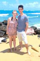 Kirsten and Blake's Engagement Photos (Waipouli Beach Resort, Kapaa, Kauai)
