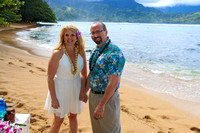Jim and Neva's Vow Renewal on Kauai (St. Regis Beach)