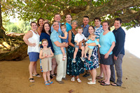 Jorgensen Family Photos on Kauai (Anini Beach)